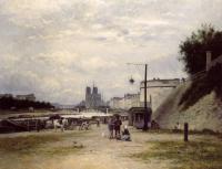 Lepine, Stanislas - The Henri IV Quay, Paris